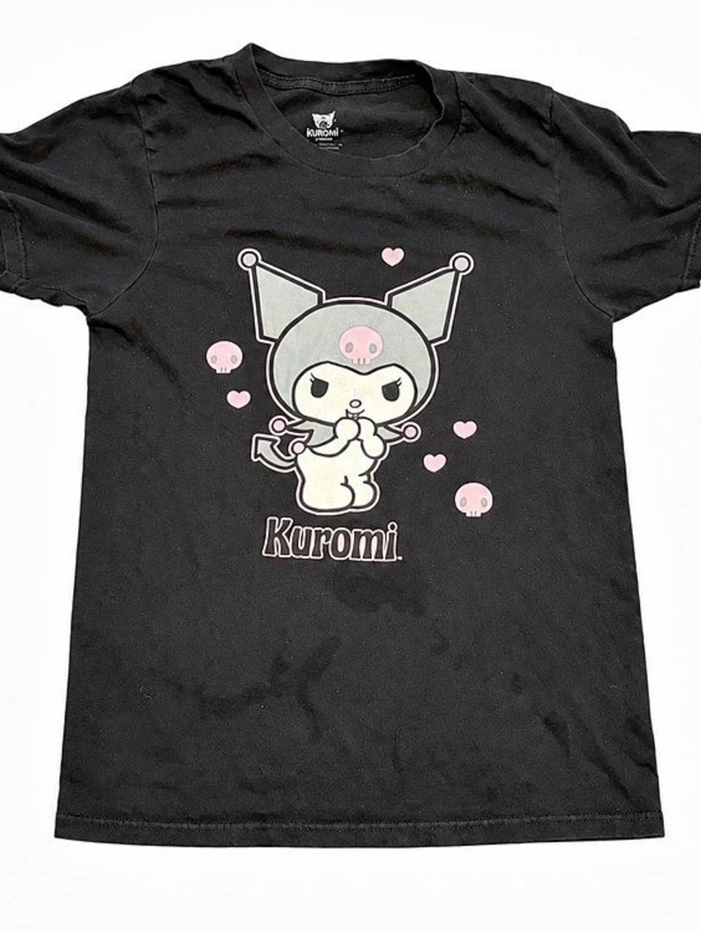 Kuromi by Sanrio graphic tee Graphic Tee Black Size Small